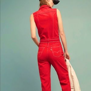 Levi’s Sleeveless Denim Jumpsuit